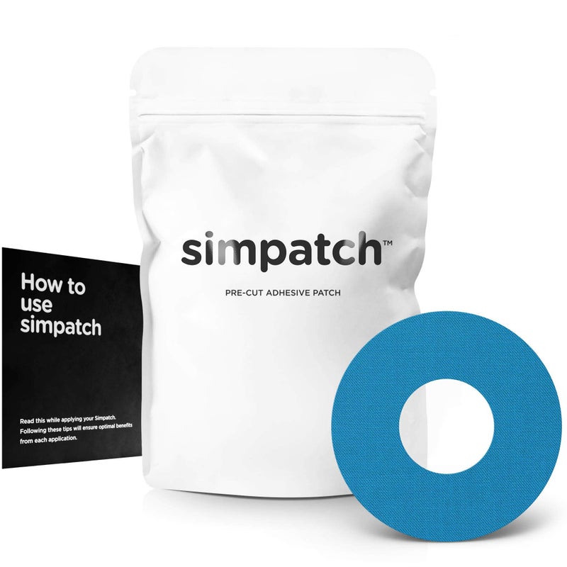 SIMPATCH Adhesive Patch - Pack of 30 - Multiple Colors Available (Blue) - Image 1